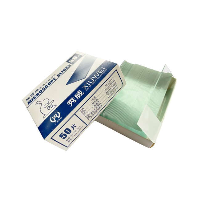 Lâminas de microscópio