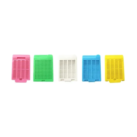 OEM ODM personaliza a caixa de cassetes de incorporação de tecido usado para técnicas de coloração histológica