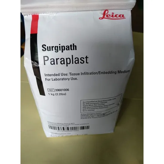 Tecido científico durável incorporação de patologia parafina de slides usada para procedimentos de diagnóstico de laboratório